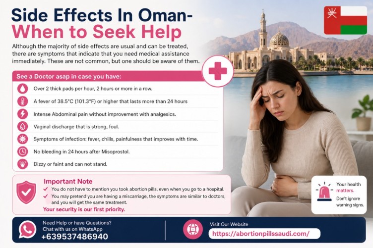 Side Effects In Oman- When to Seek Help
