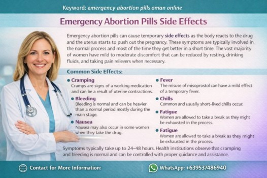 Side effects of emergency abortion pills