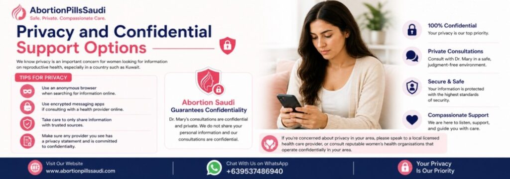 Privacy and Confidential Support Options