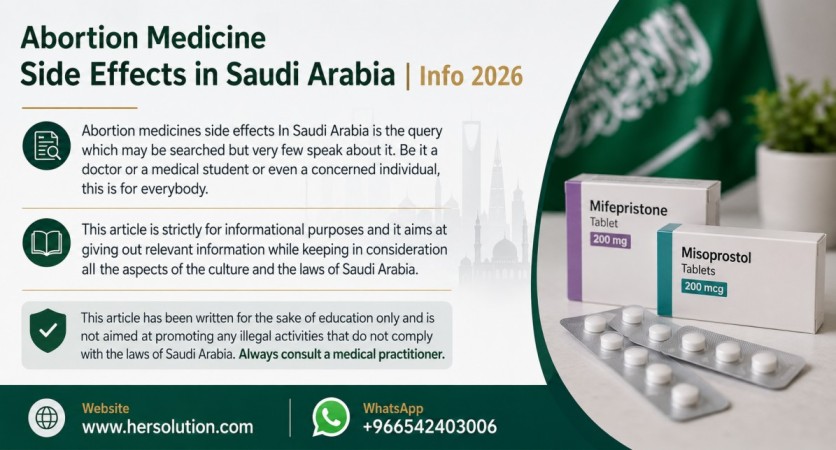 Abortion medicine side effect Saudi Arabia
