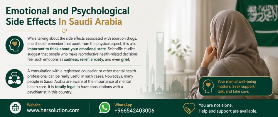 Emotional and Psychological Side Effects In Saudi Arabia